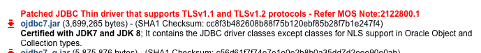 Oracle JDBC Download