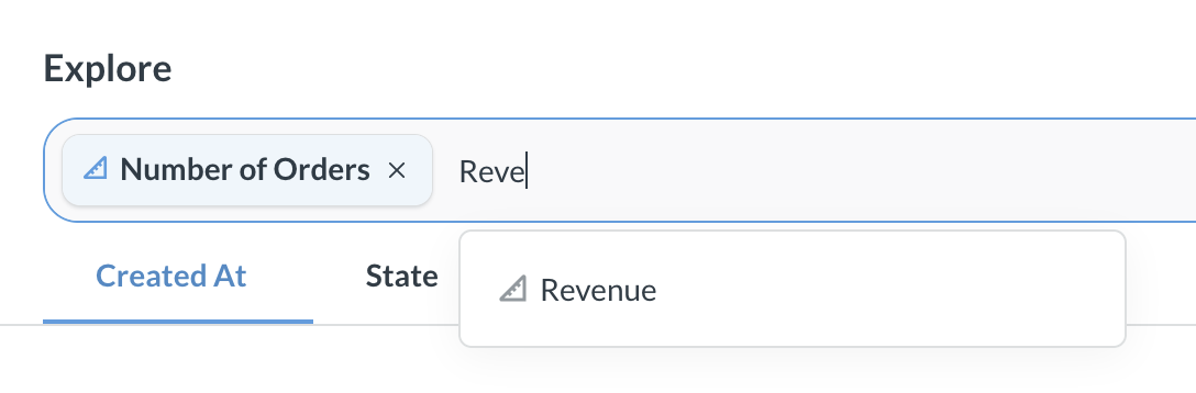 Compare metrics