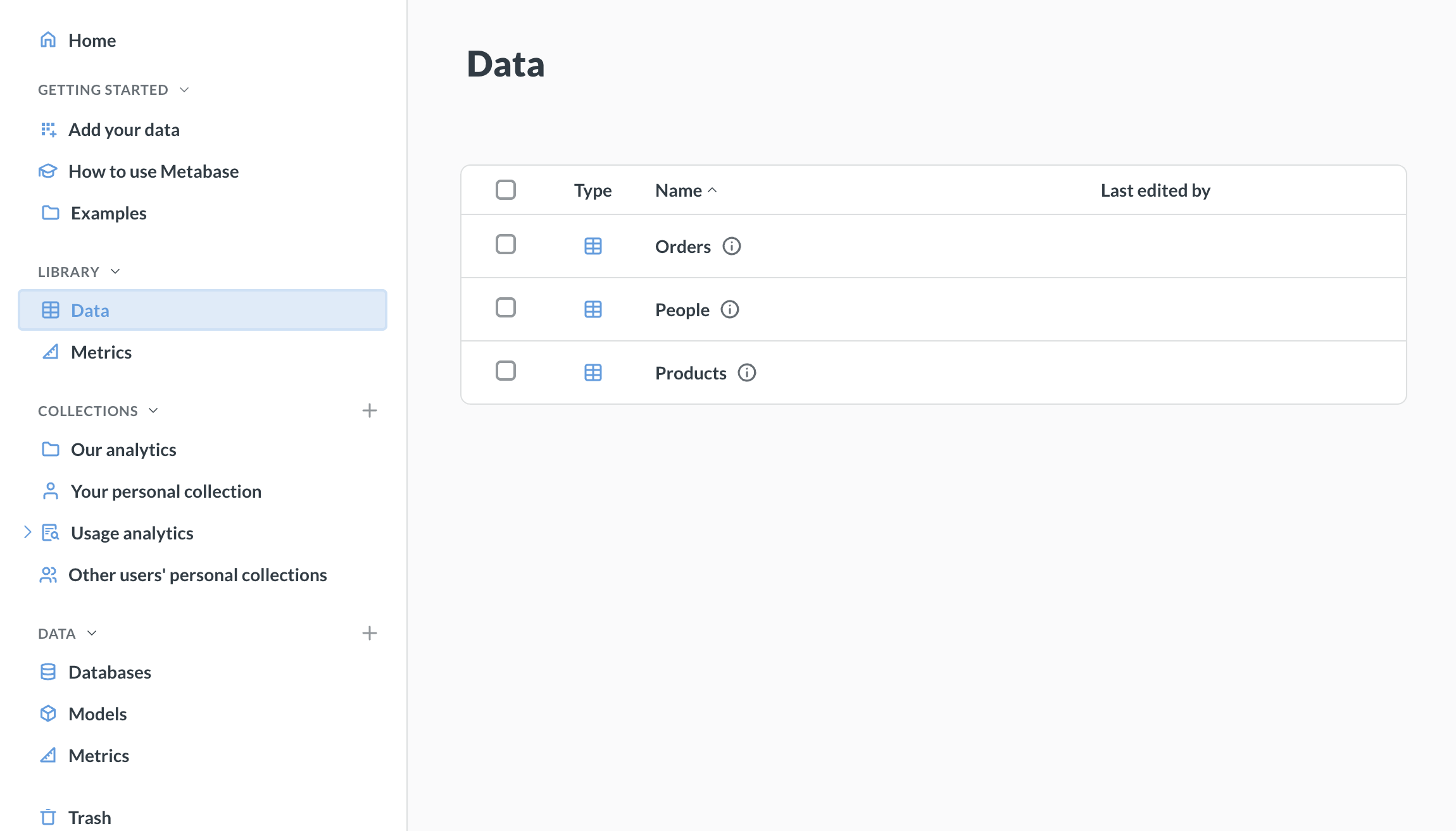 Library in the main navigation sidebar